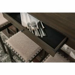 Cheap π Rectangle Signature Design By Ashley Rokane 4 Piece Rectangular Dining Room Counter Table Set π― 11 Cheap π Rectangle Signature Design By Ashley Rokane 4 Piece Rectangular Dining Room Counter Table Set π― -Kitchen Sales Store detail2ASHY6348