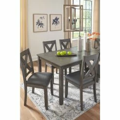 Brand new ๐งจ Rectangle Signature Design By Ashley Caitbrook 7 Piece Rectangular Dining Room Table Set ๐ 11 Brand new ๐งจ Rectangle Signature Design By Ashley Caitbrook 7 Piece Rectangular Dining Room Table Set ๐ -Kitchen Sales Store detail2ASHY7107