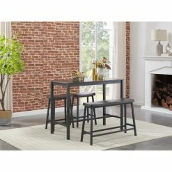 Cheap ⌛ Rectangle Signature Design By Ashley 4 Piece Playden Rectangular Dining Room Counter Table Set ✨ 13 Cheap ⌛ Rectangle Signature Design By Ashley 4 Piece Playden Rectangular Dining Room Counter Table Set ✨ -Kitchen Sales Store detail2ASHY7114