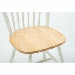 Best deal 🥰 Rectangle Boraam Farmhouse 5 Piece Dining Table Set - White / Natural 🎁 -Kitchen Sales Store detail2BOR354