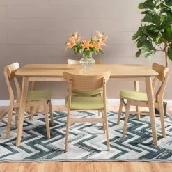 Outlet ⌛ Best Selling Home Rectangle Carrie Rectangular 5 Piece Dining Set ✨ 12 Outlet ⌛ Best Selling Home Rectangle Carrie Rectangular 5 Piece Dining Set ✨ -Kitchen Sales Store detail2BSHD2396