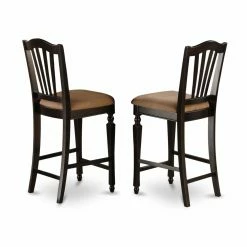 Wholesale 💯 Round East West Furniture Sudbury 3 Piece Double Drop Leaf Dining Table Set With Slat Back Chairs 💯 -Kitchen Sales Store detail2EASE1462