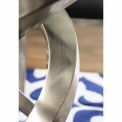 Best Pirce ⭐ Round Furniture Of America Sparling 5 Piece Dining Table Set With Spiraling Base 🧨 -Kitchen Sales Store detail2ENLB1904