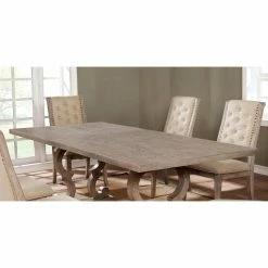 Coupon ⭐ Rectangle Furniture Of America Schuster 7 Piece Dining Table Set 😀 -Kitchen Sales Store detail2ENLB4957