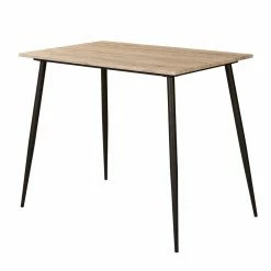 Promo ⌛ Rectangle Furniture Of America Vivaldi 5-Piece Counter Height Table Set - Gray 🥰 -Kitchen Sales Store detail2ENLB5420