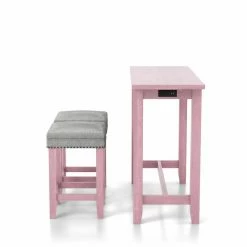 Cheapest 🛒 Rectangle Furniture Of America Keily 3-Piece Counter Height Table Set 😉 -Kitchen Sales Store detail2ENLB5513