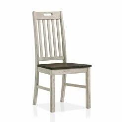 New 😉 Furniture Of America Eckerty 5-Piece Round Dining Table Set 🎉 -Kitchen Sales Store detail2ENLB5516