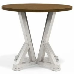 Promo ⌛ Round Furniture Of America Milforde Farmhouse Dining Sets - Light Oak 🛒 15 Promo ⌛ Round Furniture Of America Milforde Farmhouse Dining Sets - Light Oak 🛒 -Kitchen Sales Store detail2ENLB5715