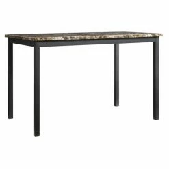 Wholesale 😉 Chelsea Lane Rectangle Weston Home Hamilton Faux Marble 5-Piece Metal Dining Set 👏 10 Wholesale 😉 Chelsea Lane Rectangle Weston Home Hamilton Faux Marble 5-Piece Metal Dining Set 👏 -Kitchen Sales Store detail2HME2951