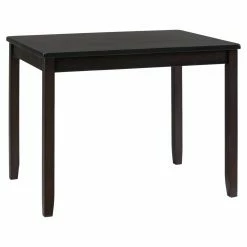 Best Pirce 🎉 Rectangle Jofran Dark Rustic Prairie 5 Piece Counter Height Dining Set 🤩 -Kitchen Sales Store detail2JSI1429