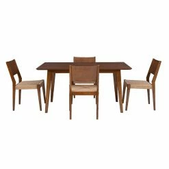 Discount π Rectangle Powell Cadence 5-Piece Dining Set - Brown π₯ 7 Discount π Rectangle Powell Cadence 5-Piece Dining Set - Brown π₯ -Kitchen Sales Store detail2LHD2452