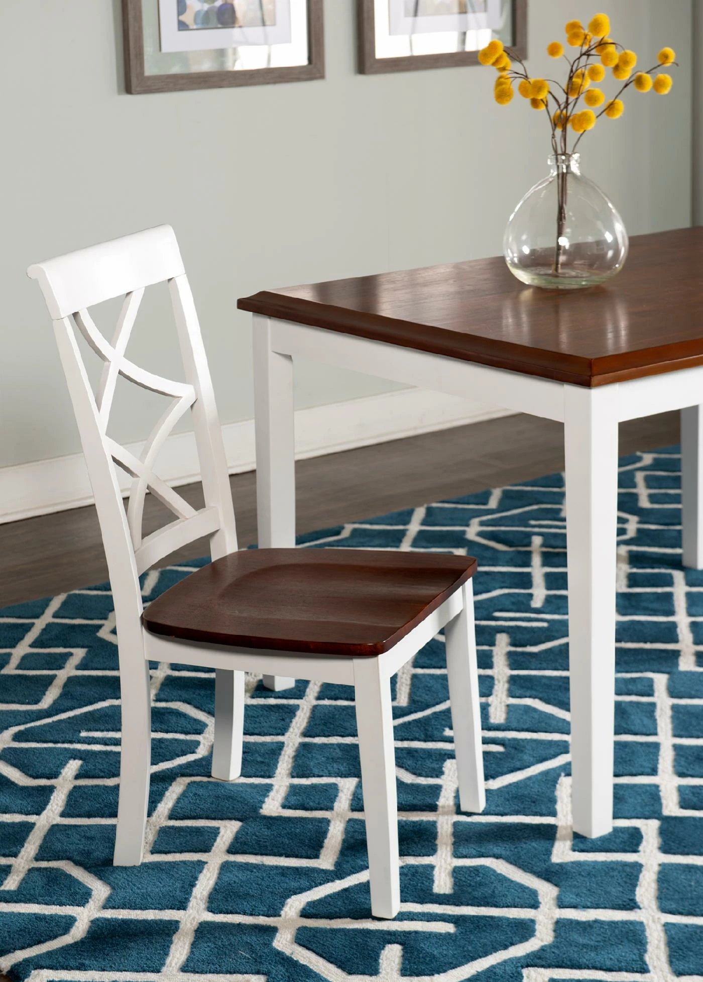 Best Pirce ⭐ Rectangle Powell Harrison 5 Piece Dining Set 😍 6 Best Pirce ⭐ Rectangle Powell Harrison 5 Piece Dining Set 😍 - Image 4