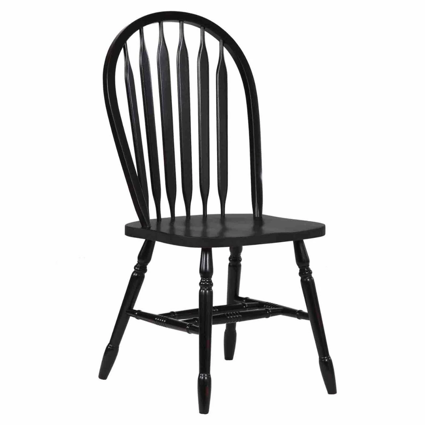 Outlet ๐ Sunset Trading 3-Piece 42 In. Round Drop Leaf Dining Set With Arrowback Chairs ๐ 6 Outlet ๐ Sunset Trading 3-Piece 42 In. Round Drop Leaf Dining Set With Arrowback Chairs ๐ - Image 4