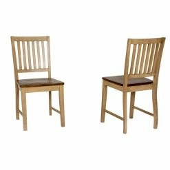 Top 10 😀 Sunset Trading 3-Piece Brook 36 In. Round Dining Set With Slat Back Chairs 😀 -Kitchen Sales Store detail2SET731