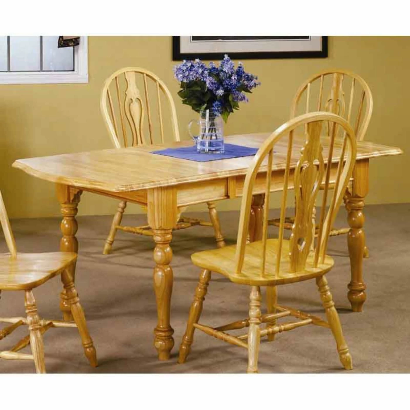 Best reviews of ⭐ Rectangle Sunset Trading 5-Piece Drop Leaf Extension Dining Set With Keyhole Chairs 🌟 6 Best reviews of ⭐ Rectangle Sunset Trading 5-Piece Drop Leaf Extension Dining Set With Keyhole Chairs 🌟 - Image 4