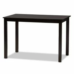 Deals 👍 Rectangle Baxton Studio Sylvia 5 Piece Rectangular Dining Set 👏 -Kitchen Sales Store detail2WSI3774