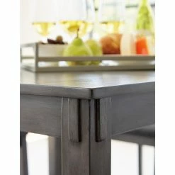 Best Sale 🤩 Signature Design By Ashley Bridson 5 Piece Square Counter Table Set 🔔 -Kitchen Sales Store detail3ASHY7110