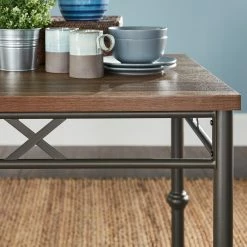 Outlet 😉 Rectangle Weston Home Gorica 5 Piece Dinette Set ✨ -Kitchen Sales Store detail3HME3772