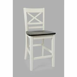 Hot Sale ✔️ Rectangle Jofran Asbury Park 4 Piece Solid Acacia Farmhouse Counter Height Dining Set 😉 -Kitchen Sales Store detail3JSI1817