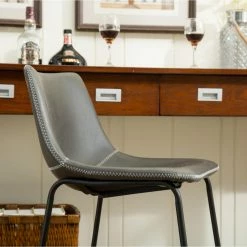 Flash Sale 🤩 Rectangle Roundhill Furniture Lotusville 7 Piece Counter Height Dining Table Set 😉 -Kitchen Sales Store detail3ROUN312