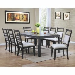 New ๐งจ Rectangle Sunset Trading Shades Of Gray 9 Piece Dining Table Set โจ 17 New ๐งจ Rectangle Sunset Trading Shades Of Gray 9 Piece Dining Table Set โจ -Kitchen Sales Store detail3SET970