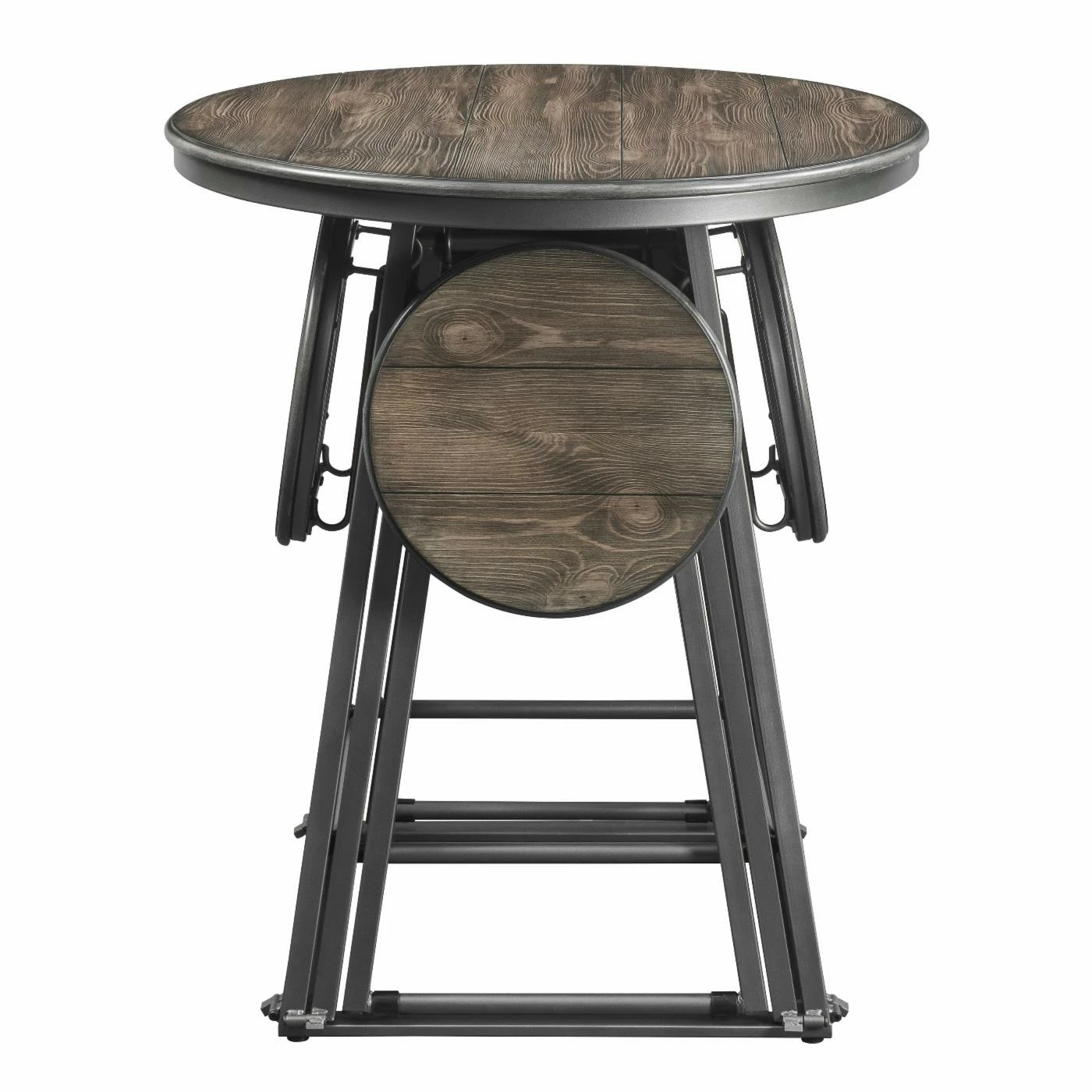 New ✨ Round Acme Furniture Blaze 5 Piece Counter Height Dining Table Set ⌛ 8 New ✨ Round Acme Furniture Blaze 5 Piece Counter Height Dining Table Set ⌛ - Image 6