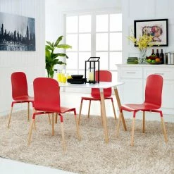 Cheap ๐ Rectangle Modway Stack 5 Piece Dining Set โ๏ธ 16 Cheap ๐ Rectangle Modway Stack 5 Piece Dining Set โ๏ธ -Kitchen Sales Store detail4EEI865