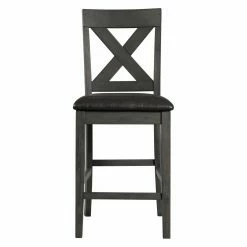 Best Pirce 😍 Rectangle Picket House Furnishings Alexa 7 Piece Counter Height Dining Set 🎁 -Kitchen Sales Store detail4ELET1021