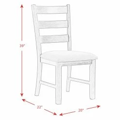 Brand new โค๏ธ Rectangle Picket House Furnishings Kona 6 Piece Dining Table Set ๐ 18 Brand new โค๏ธ Rectangle Picket House Furnishings Kona 6 Piece Dining Table Set ๐ -Kitchen Sales Store detail4ELET1023