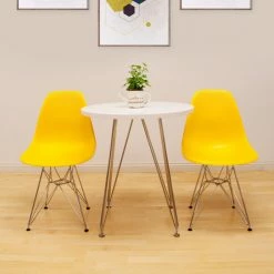 Wholesale 🔥 Round Mod Made Paris Tower 3-Piece Dining Set 🤩 17 Wholesale 🔥 Round Mod Made Paris Tower 3-Piece Dining Set 🤩 -Kitchen Sales Store detail4EZMO109