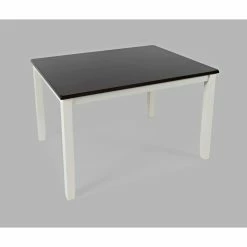 Best deal 🌟 Rectangle Jofran Asbury Park 4 Piece Solid Acacia Farmhouse Dining Set 🛒 -Kitchen Sales Store detail4JSI1816