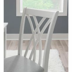 Best Sale ❤️ Rectangle Powell Maggie 7-Piece Dining Set - White 🤩 -Kitchen Sales Store detail4PO3447