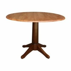 Top 10 🥰 International Concepts 42 In. Round Top Pedestal Table With 2 Chairs 🔔 -Kitchen Sales Store detail4WWI1180