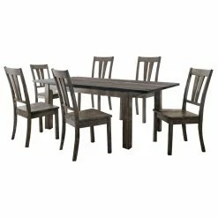 Rectangle Cambridge Drexel 7 Piece Dining Set 19 Rectangle Cambridge Drexel 7 Piece Dining Set -Kitchen Sales Store detail5ALMO1039