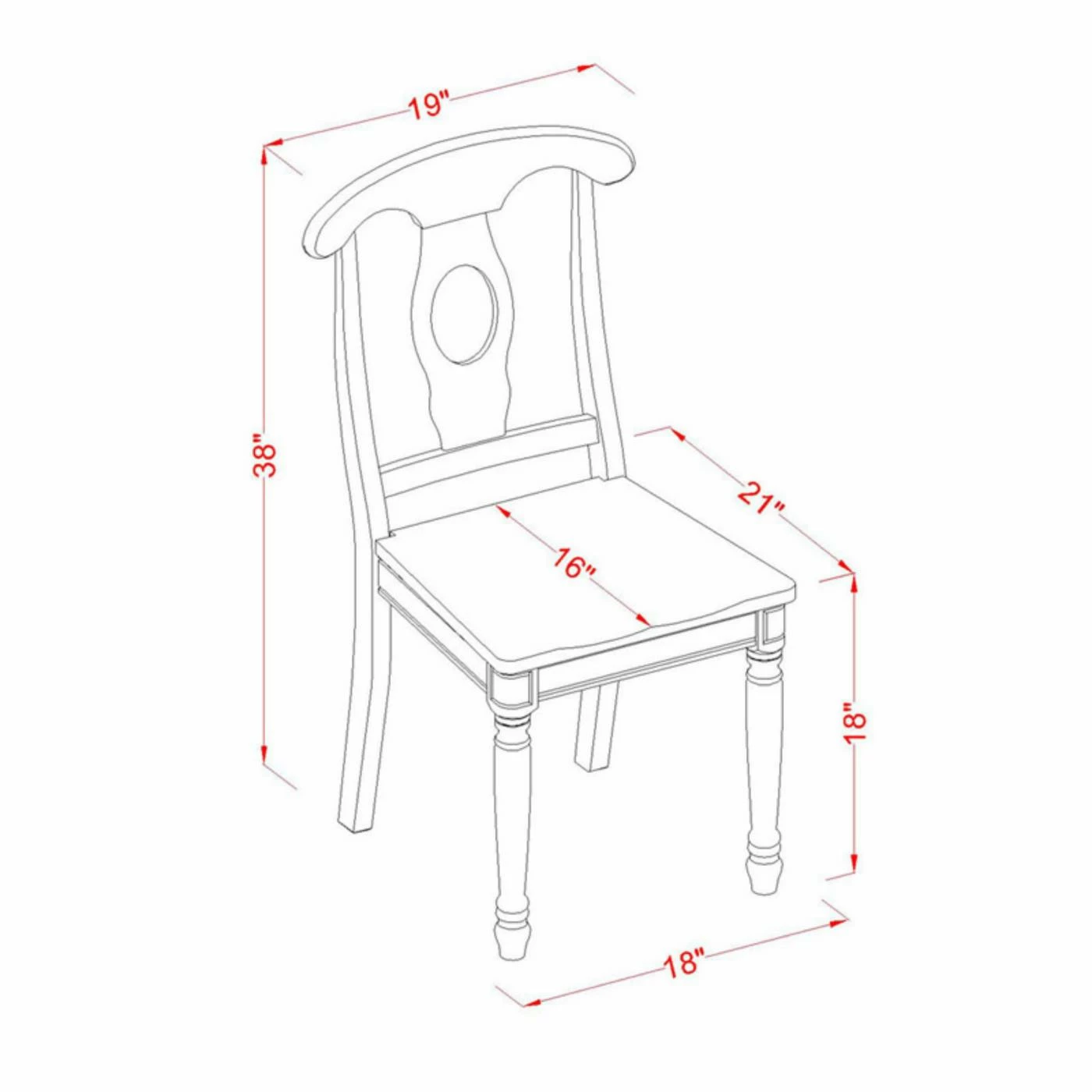 Coupon ⭐ Rectangle East West Furniture Dover DOKE5 Five Piece Extension Dining Table Set 🥰 10 Coupon ⭐ Rectangle East West Furniture Dover DOKE5 Five Piece Extension Dining Table Set 🥰 - Image 8