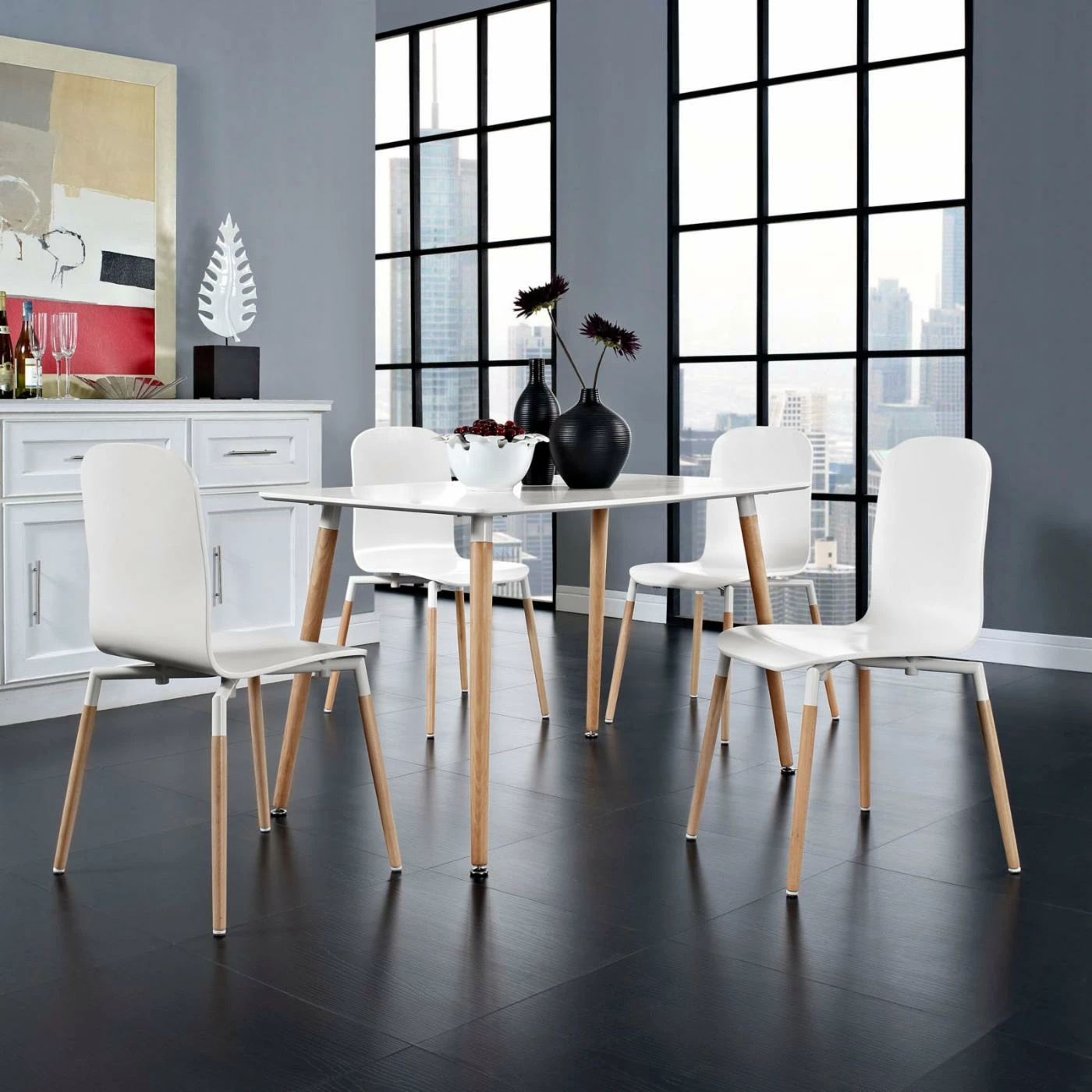 Cheap ๐ Rectangle Modway Stack 5 Piece Dining Set โ๏ธ 10 Cheap ๐ Rectangle Modway Stack 5 Piece Dining Set โ๏ธ - Image 8