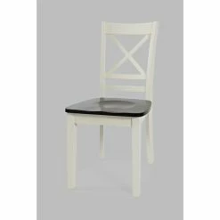 Best deal 🌟 Rectangle Jofran Asbury Park 4 Piece Solid Acacia Farmhouse Dining Set 🛒 -Kitchen Sales Store detail5JSI1816