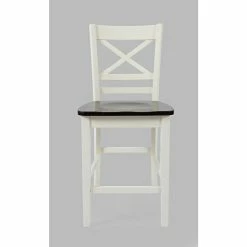 Hot Sale ✔️ Rectangle Jofran Asbury Park 4 Piece Solid Acacia Farmhouse Counter Height Dining Set 😉 -Kitchen Sales Store detail5JSI1817