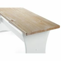 Deals ⌛ Rectangle Linon Parkside Antique White Nook 😉 -Kitchen Sales Store detail5LHD2246