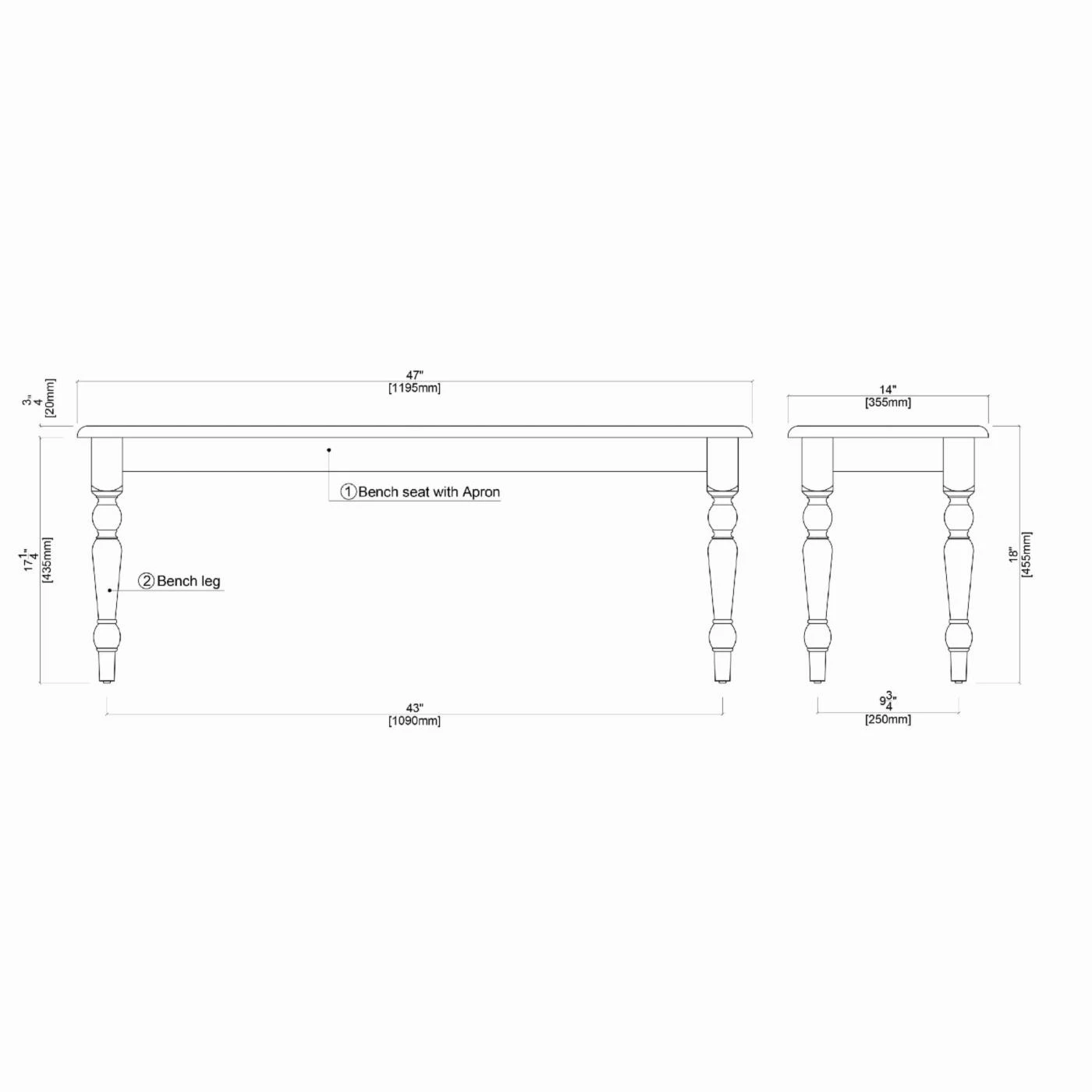 Deals 🥰 Rectangle Boraam Farmhouse 6 Piece Dining Set - White / Natural 🎉 11 Deals 🥰 Rectangle Boraam Farmhouse 6 Piece Dining Set - White / Natural 🎉 - Image 9