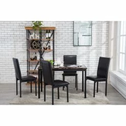 Top 10 🥰 Rectangle Boraam Arjen 5 Piece Dining Table Set 😀 -Kitchen Sales Store detail6BOR415