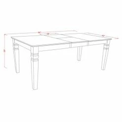 Top 10 ⭐ Rectangle East West Furniture Logan LGIP5 Five Piece Extension Dining Table Set 🔔 -Kitchen Sales Store detail6EASE1380