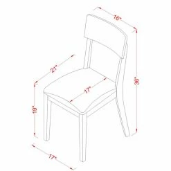 Best Sale 🛒 East West Furniture Shelton 3 Piece Round Dining Table Set With Faux Leather Seat Dining Chairs - Linen White 😉 10 Best Sale 🛒 East West Furniture Shelton 3 Piece Round Dining Table Set With Faux Leather Seat Dining Chairs - Linen White 😉 -Kitchen Sales Store detail6EASE1416