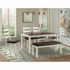 Brand new โค๏ธ Rectangle Picket House Furnishings Kona 6 Piece Dining Table Set ๐ 20 Brand new โค๏ธ Rectangle Picket House Furnishings Kona 6 Piece Dining Table Set ๐ -Kitchen Sales Store detail6ELET1023
