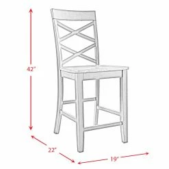 Best Pirce ๐งจ Rectangle Picket House Furnishings Regan 6 Piece Counter Height Dining Set ๐ฅ 20 Best Pirce ๐งจ Rectangle Picket House Furnishings Regan 6 Piece Counter Height Dining Set ๐ฅ -Kitchen Sales Store detail6ELET1203