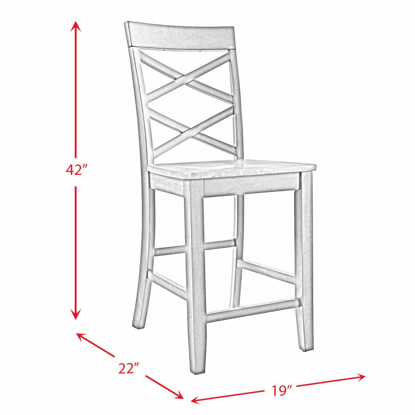 Best Pirce ๐งจ Rectangle Picket House Furnishings Regan 6 Piece Counter Height Dining Set ๐ฅ 11 Best Pirce ๐งจ Rectangle Picket House Furnishings Regan 6 Piece Counter Height Dining Set ๐ฅ - Image 9