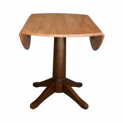 Top 10 🥰 International Concepts 42 In. Round Top Pedestal Table With 2 Chairs 🔔 -Kitchen Sales Store detail6WWI1180