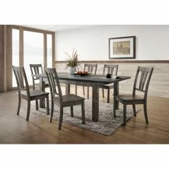 Rectangle Cambridge Drexel 7 Piece Dining Set 21 Rectangle Cambridge Drexel 7 Piece Dining Set -Kitchen Sales Store detail7ALMO1039