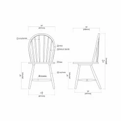 Best deal 🥰 Rectangle Boraam Farmhouse 5 Piece Dining Table Set - White / Natural 🎁 -Kitchen Sales Store detail7BOR354