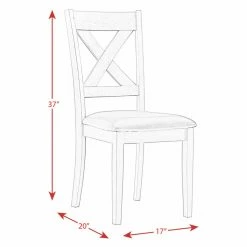 Promo ⭐ Rectangle Picket House Furnishings Alexa 7 Piece Standard Height Dining Table Set 🎁 21 Promo ⭐ Rectangle Picket House Furnishings Alexa 7 Piece Standard Height Dining Table Set 🎁 -Kitchen Sales Store detail7ELET1020